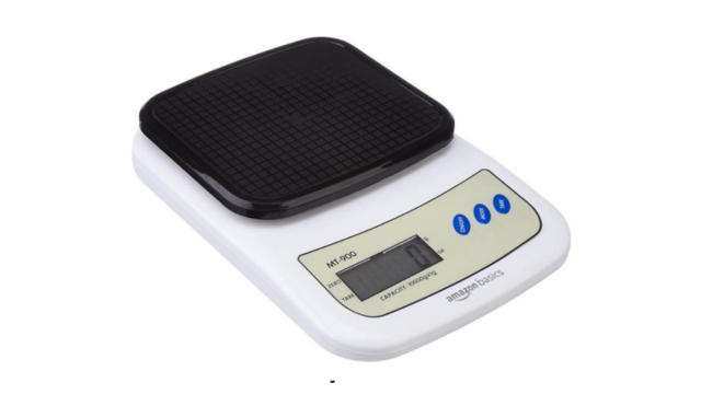 AmazonBasics Portable Digital Scale